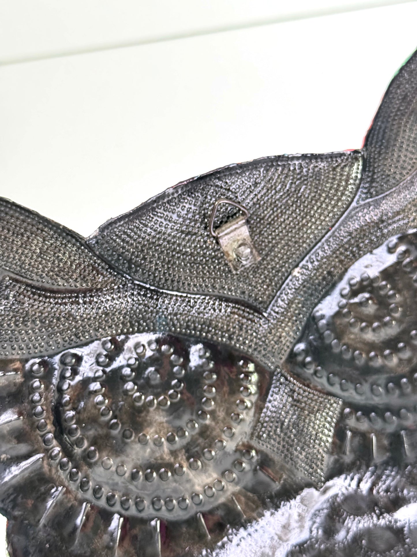 Painted Owl Oil Drum Wall Art