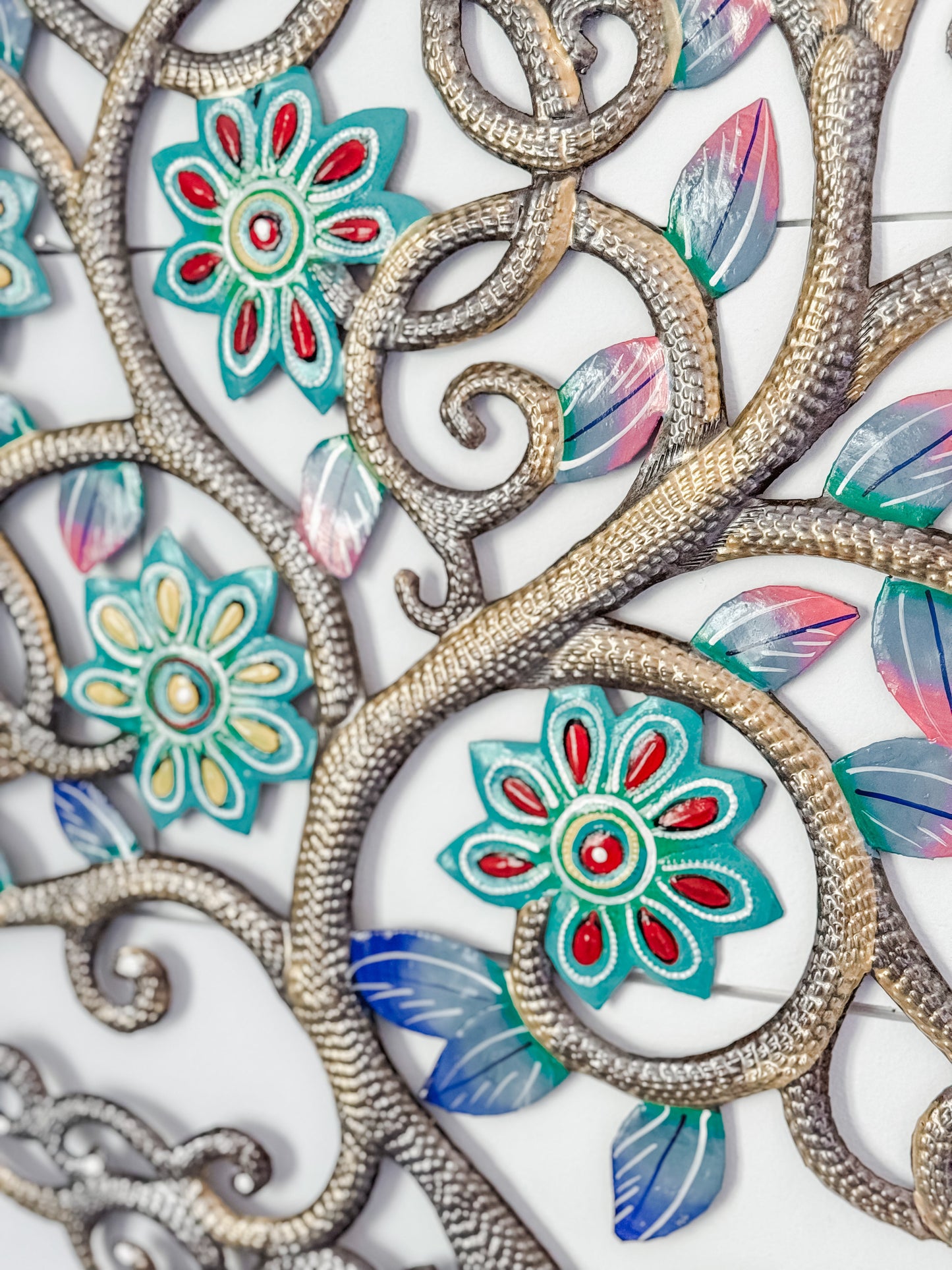 Kaleidoscope Tree Oil Drum Art