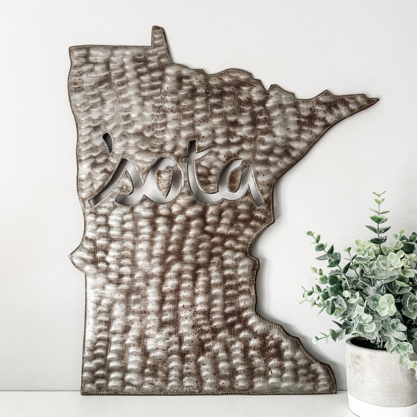 Large Minnesota Oil Drum Art