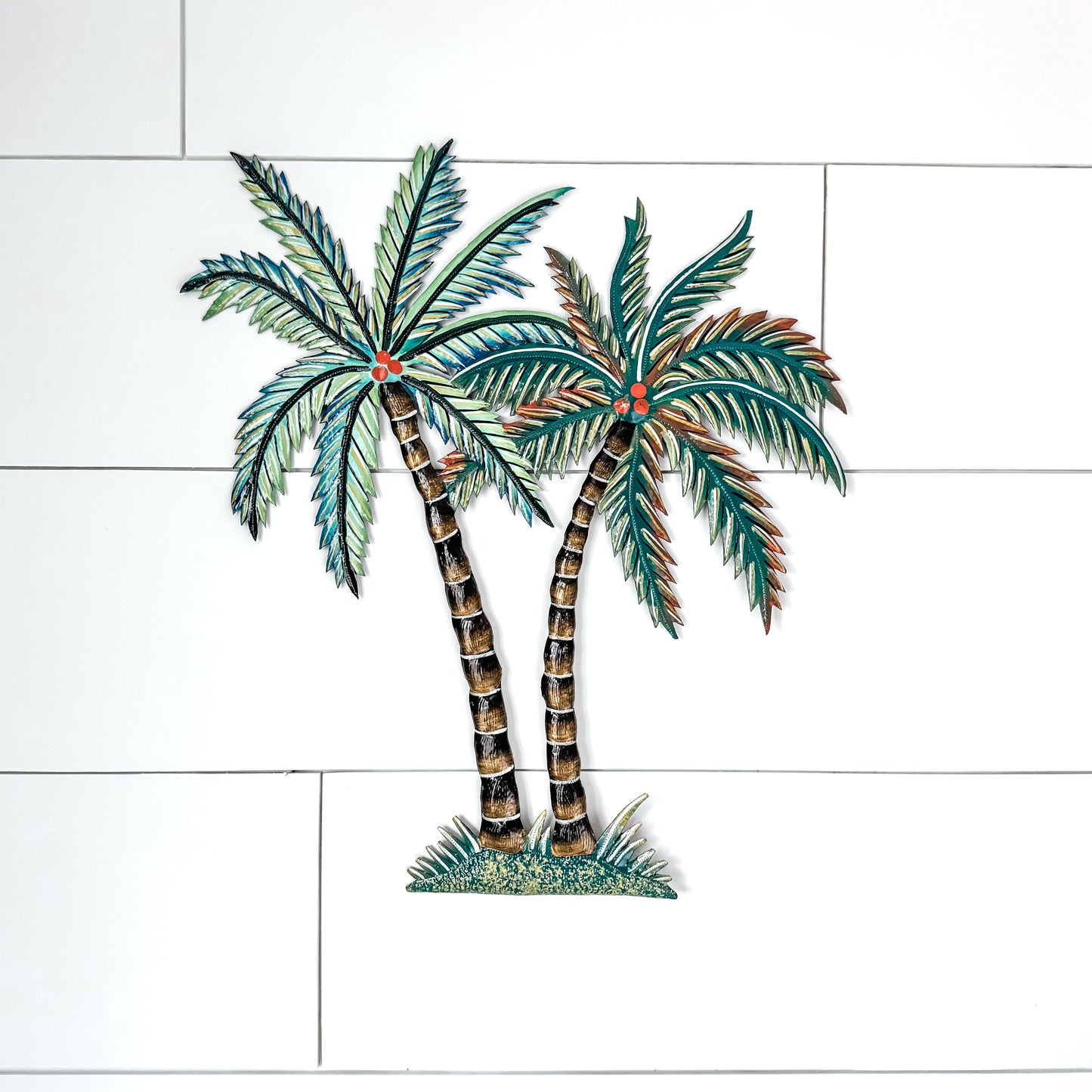 Palm Tree Oil Drum Art