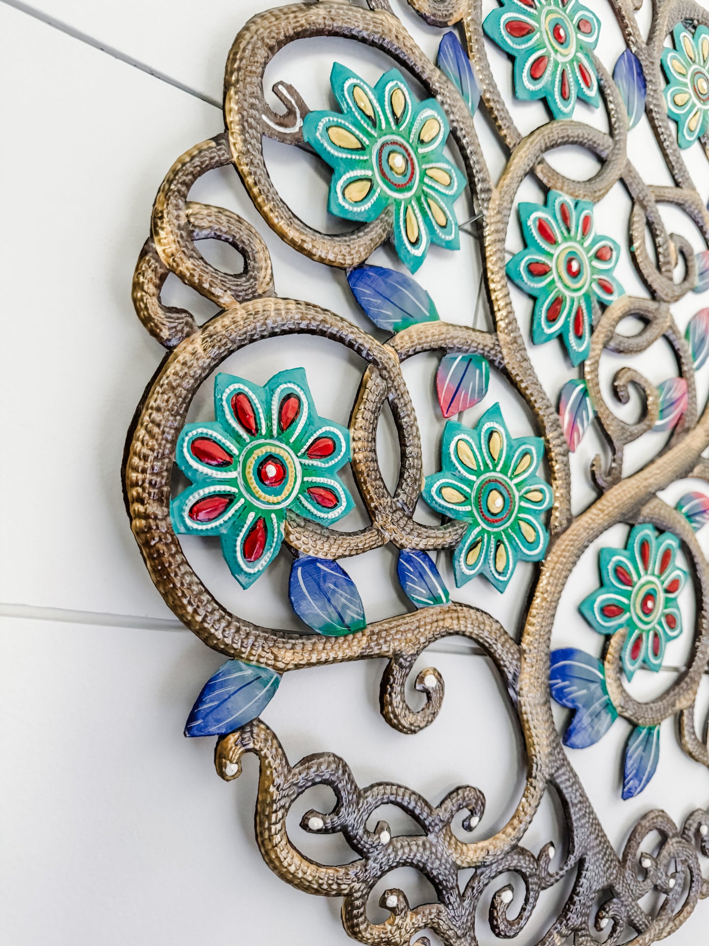 Kaleidoscope Tree Oil Drum Art