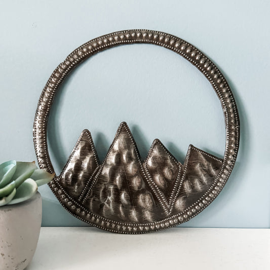 Circle Mountains Wall Art
