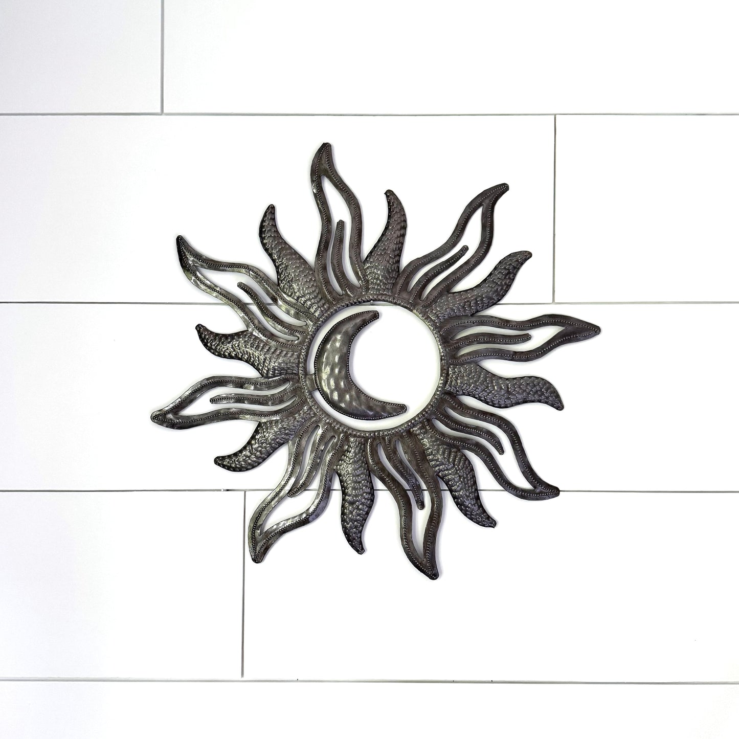 Sun and Moon Oil Drum Art