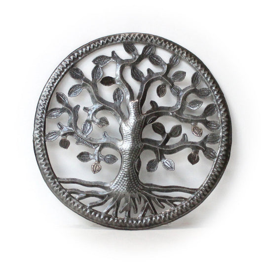 12' Tree of Life Oil Drum Art