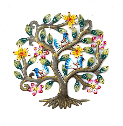 Fleranza Tree with Bluebirds